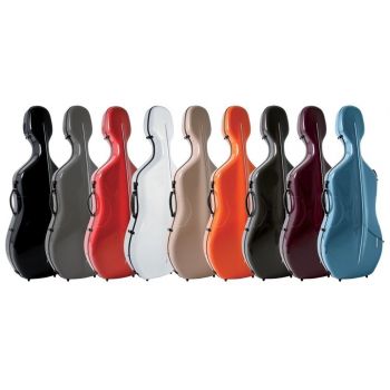 Gewa 341214 estuche cello air negro/azul