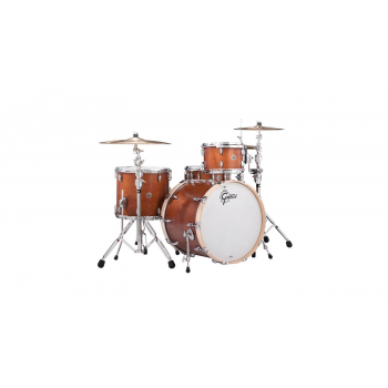 Gretsch drums gb-rc443-sm set usa brooklyn bombo 24 pulgadas satin mahogany