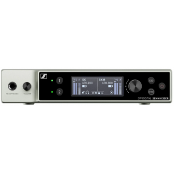 Sennheiser ew-dx em 2 r1-9 receptor digital 2 canales
