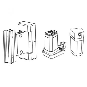 Electro-voice evolve-wmk-pw soporte de pared para columnas evolve 30m , evolve 50 y evolve 50m