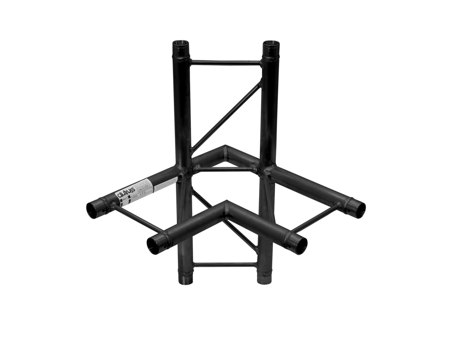 Alutruss Truss Paralelo DQ2-SPAC44H 4-way Esquina Negro Truss Paralelo DQ2-SPAC44H 4-way Esquina Negro