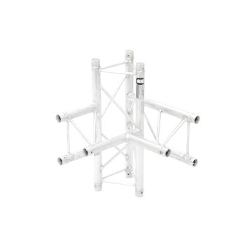 Alutruss truss triangular dq3-pat42 4-way t-piece