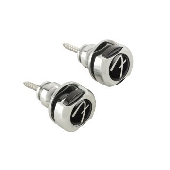 Fender infinity strap locks chrome. cerraduras de correa del infinito