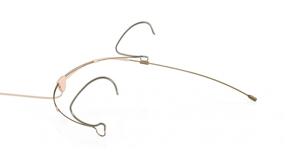 DPA 6066-OC-R-F10 Micrófono de Diadema Miniatura Omnidireccional Beige TA4F Mini-XLR 6066-OC-R-F10