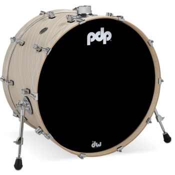 Drum workshop pdcm1424kkti bombo 24x14 concept maple twisted ivory