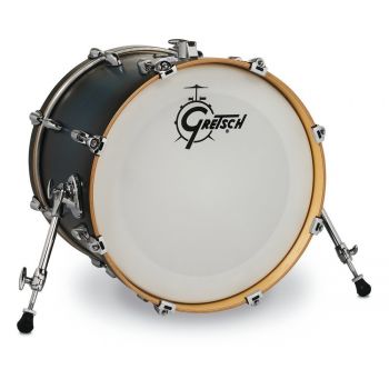Gretsch drums rn2-1418b-sabb bombo renown maple 18 pulgadas satin antique blue burst