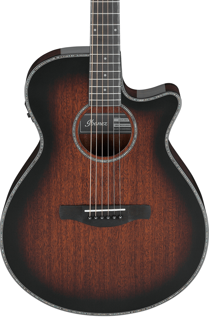 Ibanez AEG74-MHS Guitarra Electro Acústica AEG74-MHS