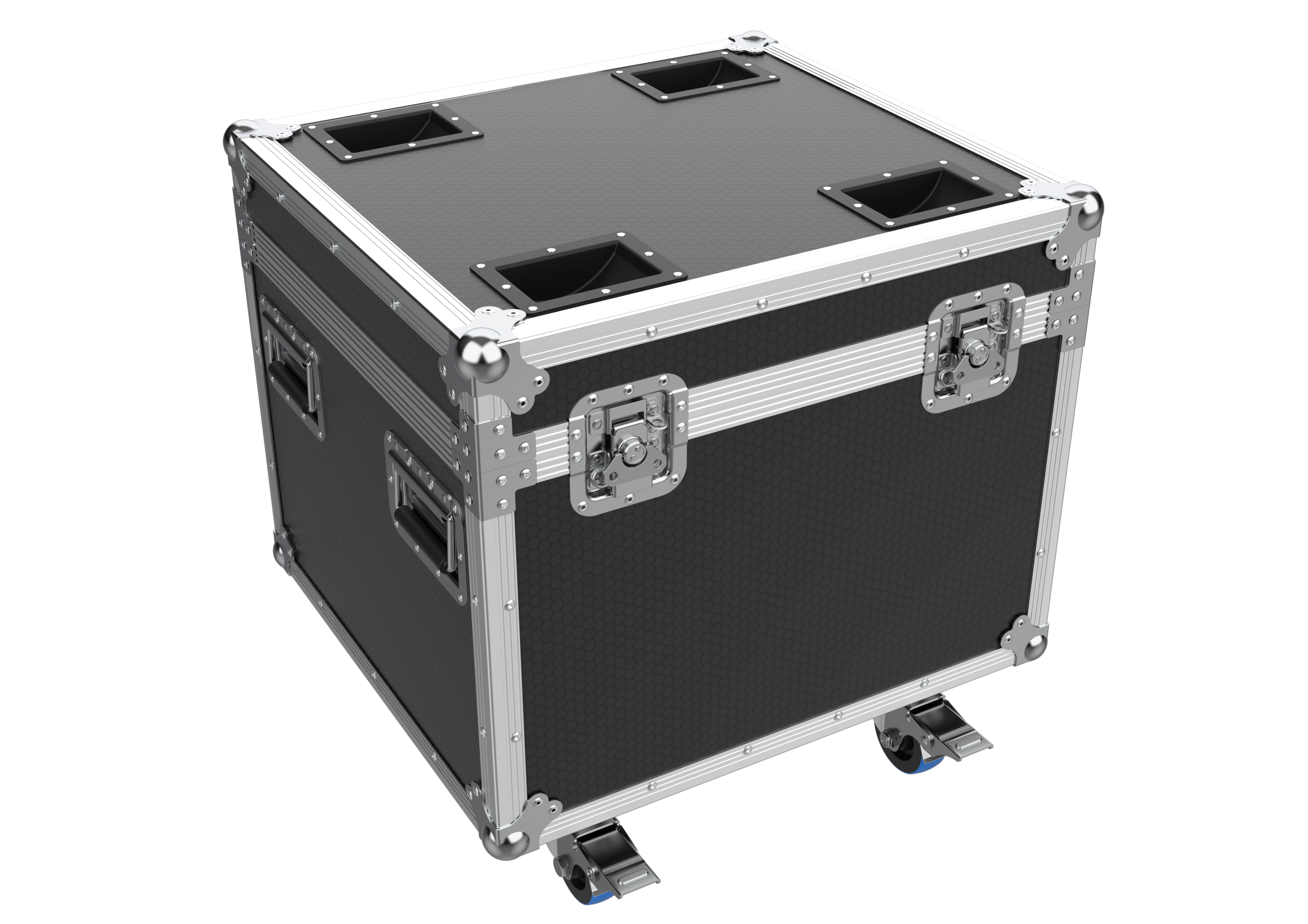 Triton Blue Halley W1940Z FC Flightcase para 2 Cabezas Moviles Halley-W1940Z Halley-W1940Z FC