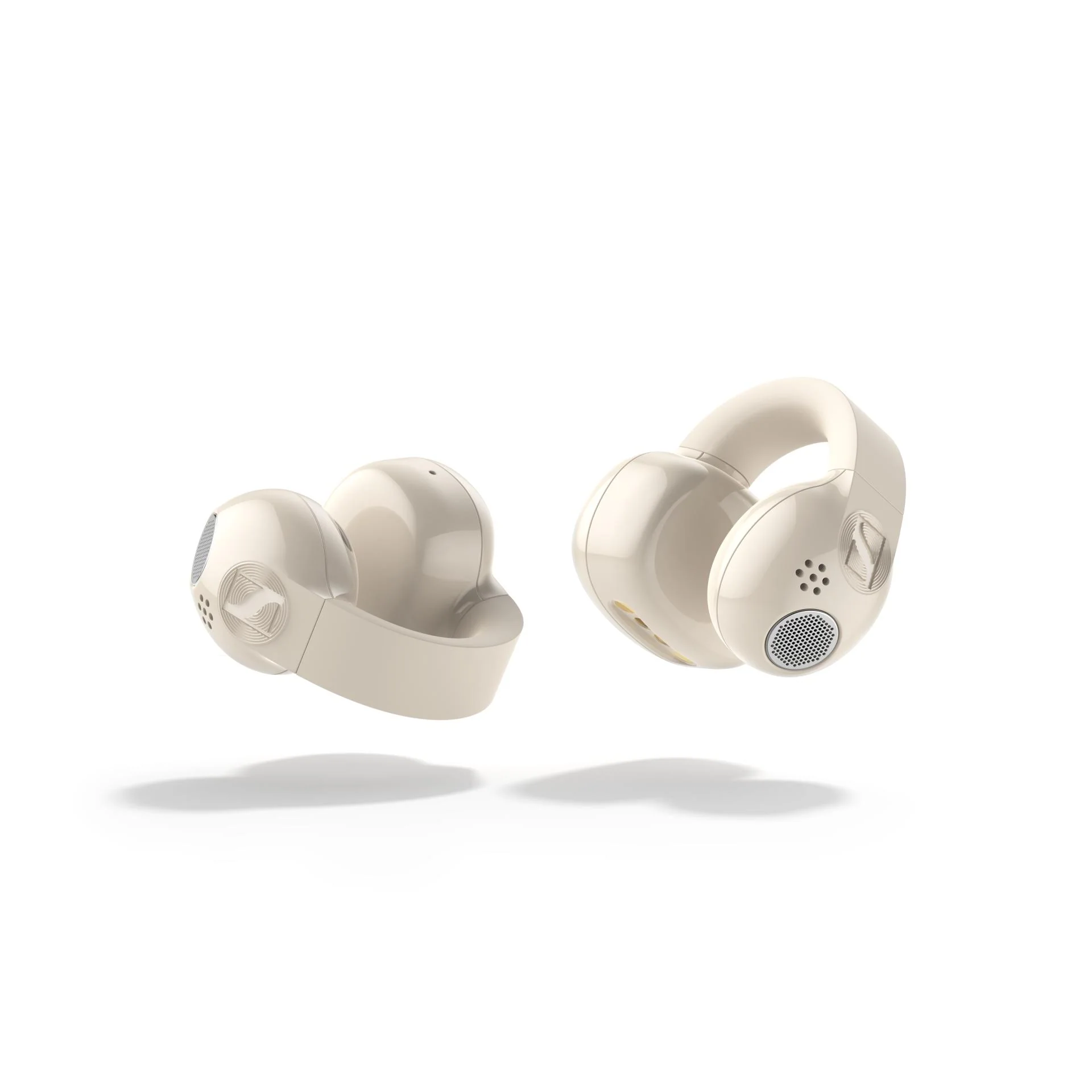 Sennheiser accentum clip cream auriculares inalámbricos