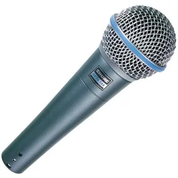 Shure beta 58a micrófono dinámico para voces