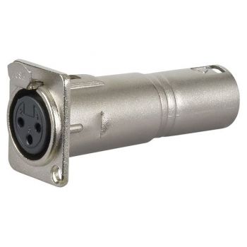 Dap audio fla50 adaptador xlr chasis hembra / xlr macho