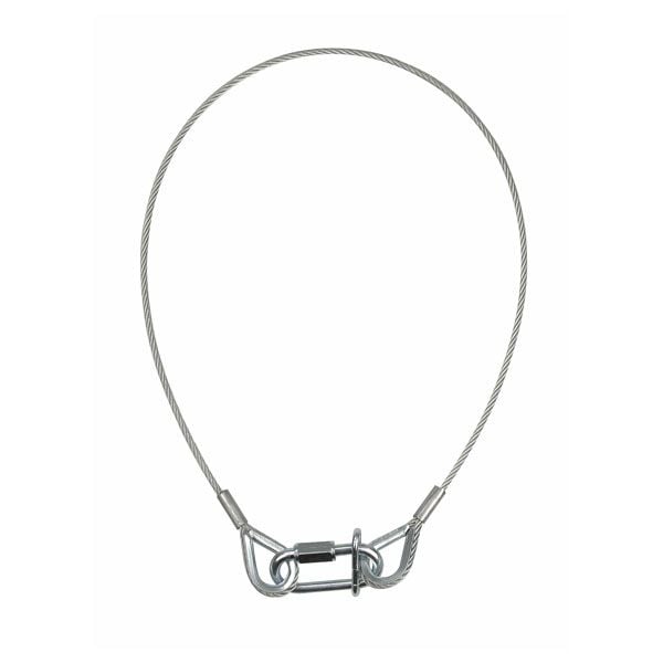 Showtec Cable de Seguridad BGV-C1 de 60 cm RF:70170 de Seguridad BGV-C1
