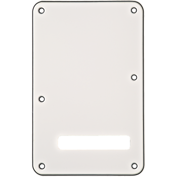 Fender stratocaster placa trasera blanca