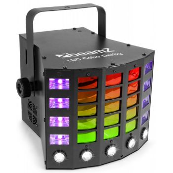 Beamz gobo derby con uv y strobo 153708
