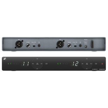 Sennheiser em-xsw 1 dual (rango a) receptor doble uhf
