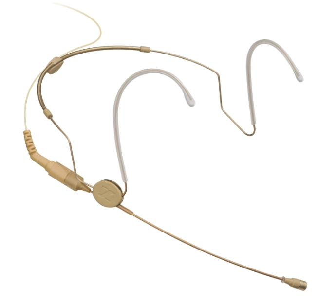 Sennheiser HSP 2-3 Micrófono Diadema Omnidireccional de Condensador color Carne HSP 2-3