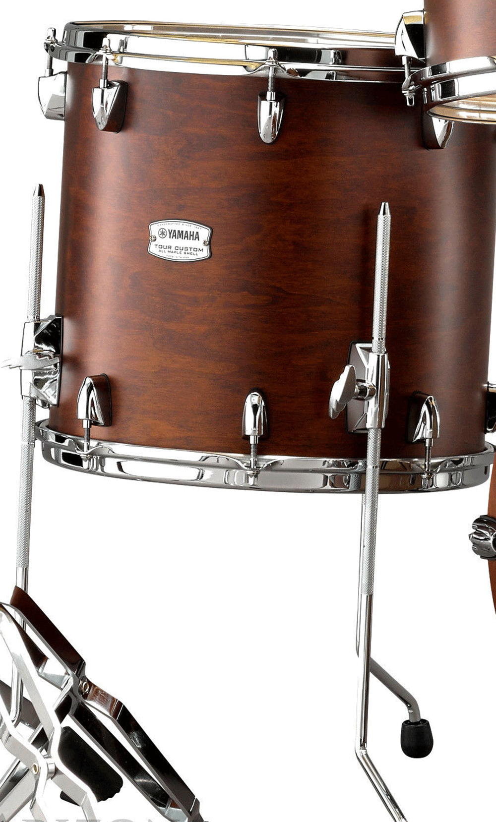 Yamaha Tour Custom Chocolate Satin Floor Tom 14x13 TMF1413CHS TMF1413CHS