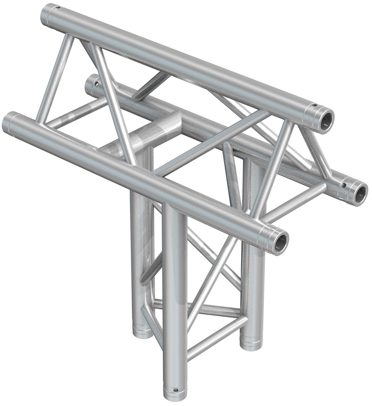 Beamz P33-T38 Truss 3 Vías en T Ápice Vertical hacia Abajo P33-T38 Truss 3 Vías en T Ápice Vertical hacia Aba