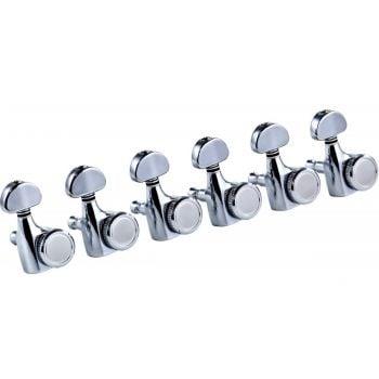 Ortega otmlock6l-cr. clavijero para guitarra cromado