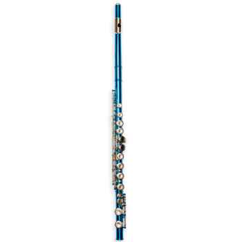 Taylor collins flauta travesera tcfl-538lb platos cerrados azul claro