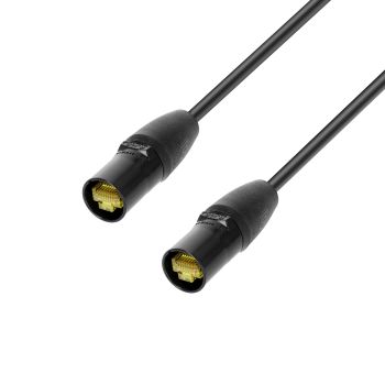 Adam hall cable de red | cat. 6a (s/ftp) neutrik ethercon, retráctil | 3 m