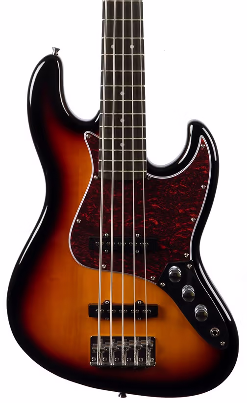 EKo GEEJB300-5-SB Bajo Eléctrico Starter Jb300 De 5 Cuerdas - Sunburst GEEJB300-5-SB