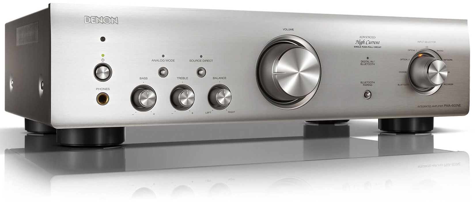 Denon PMA 600NE Silver - Amplificador HiFi PMA-600 Silver