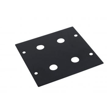 Omnitronic modulo 2u 4x 6.3mm enchufe 88x88mm