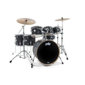 Drum workshop pdp concept maple satin black 22 + herrajes