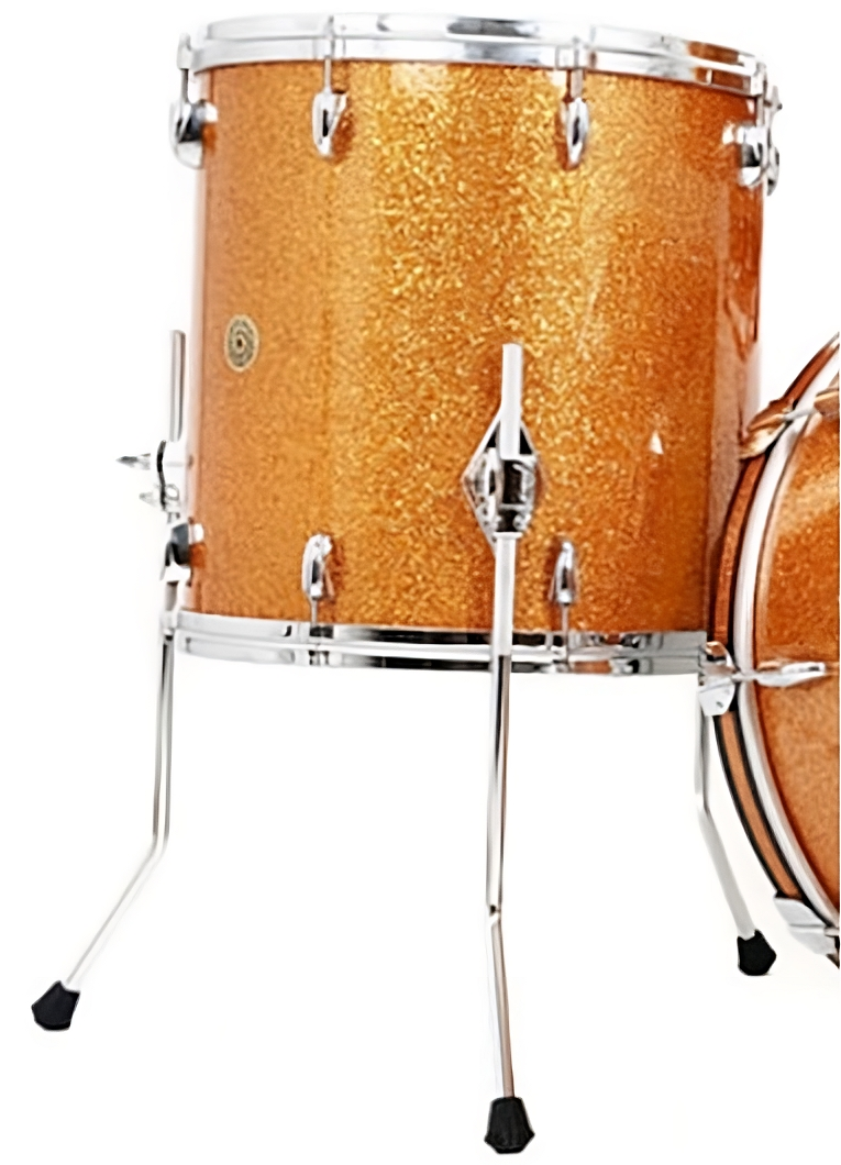 Gretsch Drums GBNT1616FTCST022 Tom base USA Brooklyn 16x16" Dorado Brillante Tom base USA Brooklyn 16x16 Pulgadas Dorado Brilla