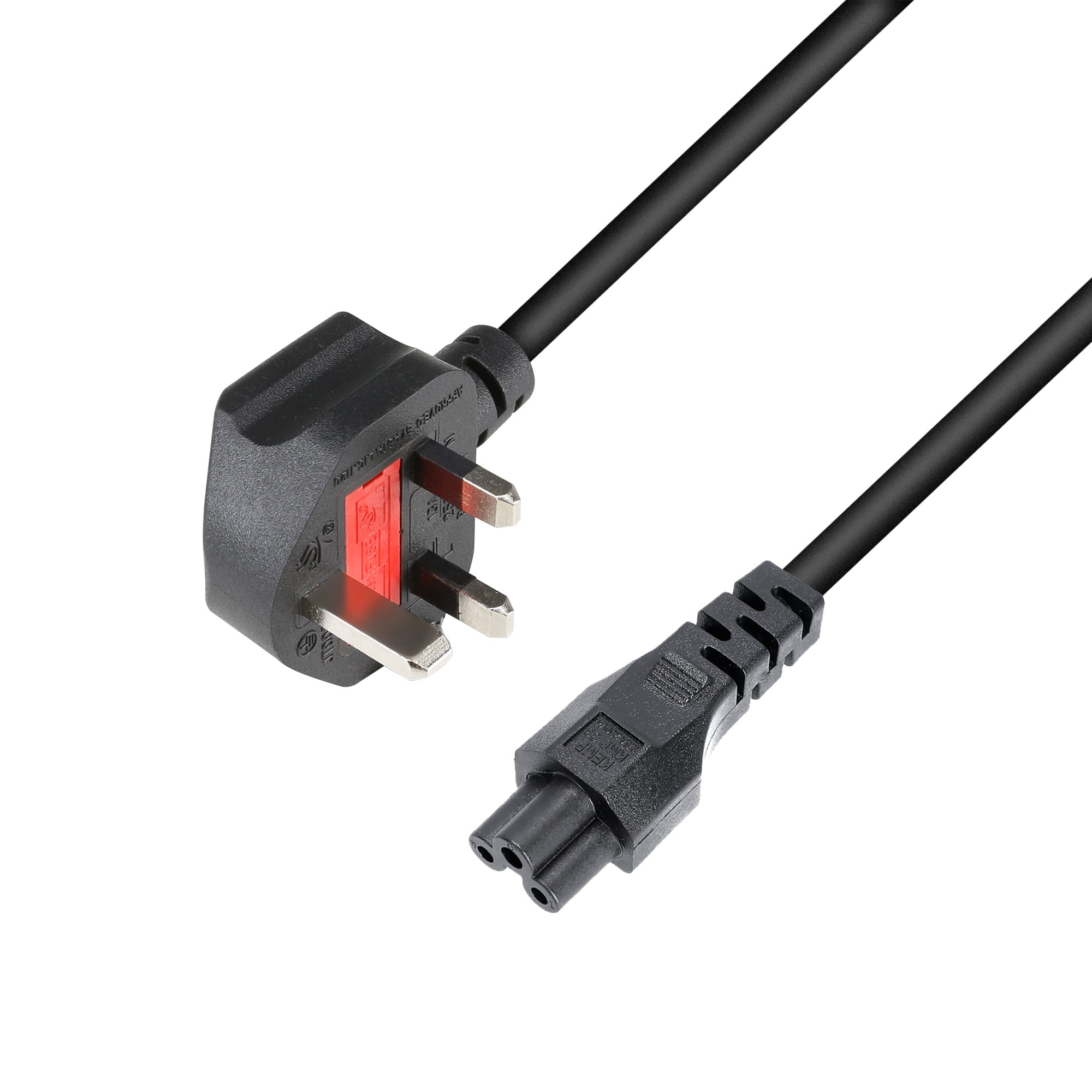 Adam Hall Cable eléctrico 3 STAR SERIES UK | IEC C5 x BS1363/A | 1,5 m 3 STAR PTD 0150 UK