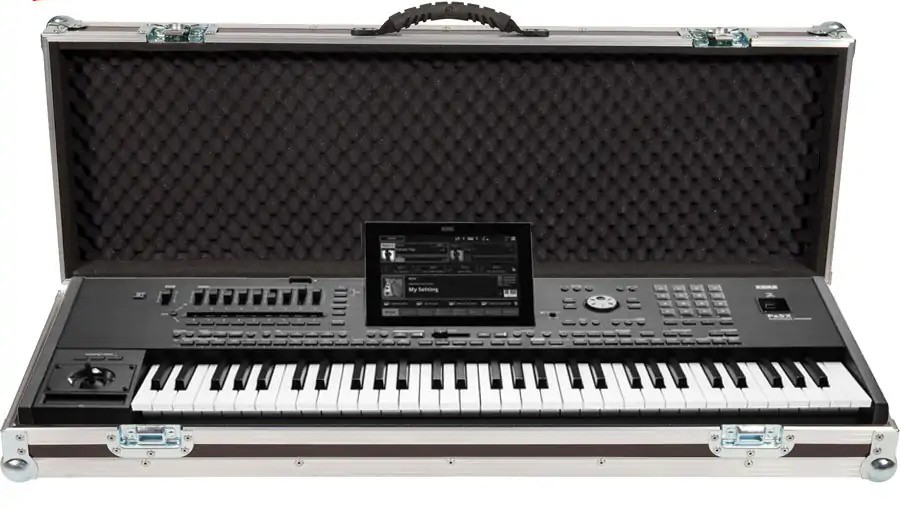 Walkasse WC-PA5X61-ESP Flight case Teclado para Korg® PA5X-61 Walkasse WC-PA5X61-ESP
