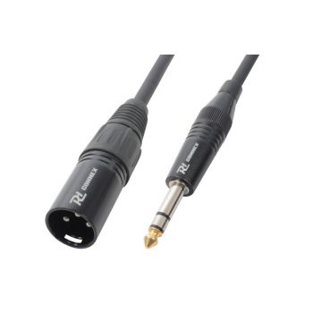Power dynamics cable xlr macho jack 6.3 stereo 1.5m 177075