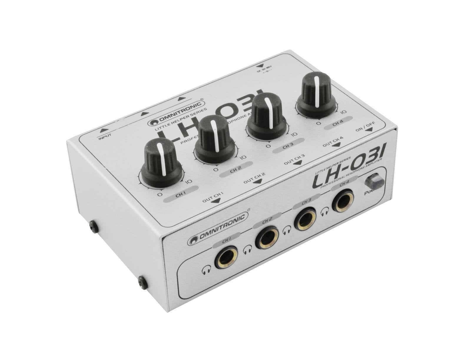 Omnitronic LH-031 Amplificador de Auriculares LH-031