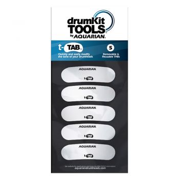 Aquarian drumheads ta1 tone tab accesorio tom