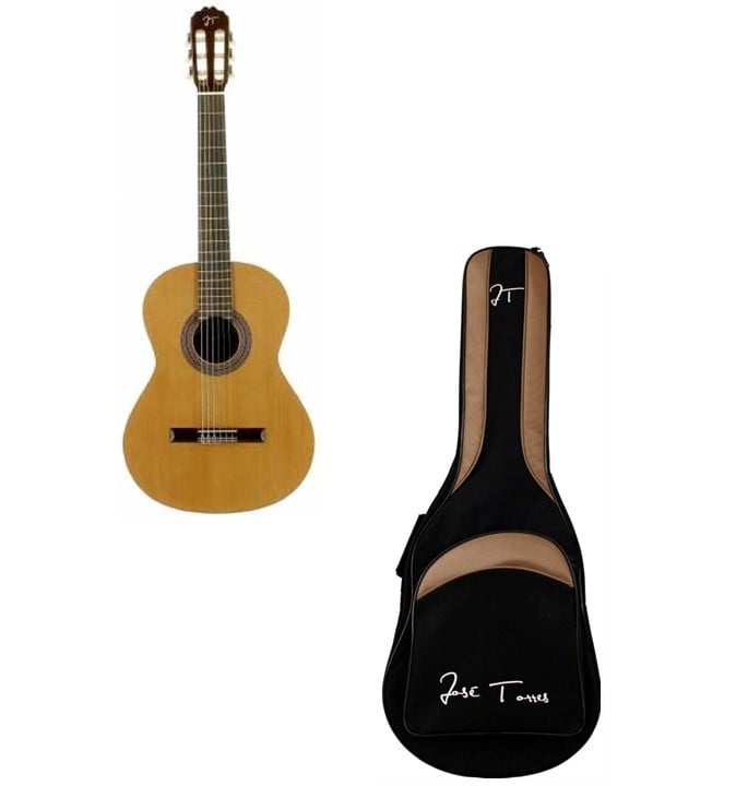 Jose torres PACK JTC-10 + FUNDA JTB-10 Pack Guitarra clásica y Funda acolchada PACK JTC-10 + FUNDA JTB-10