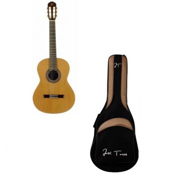 Jose torres pack jtc-10 + funda jtb-10 pack guitarra clásica y funda acolchada