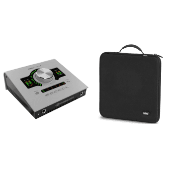 Universal audio apollo twin x duo with uad analog classics + funda udg
