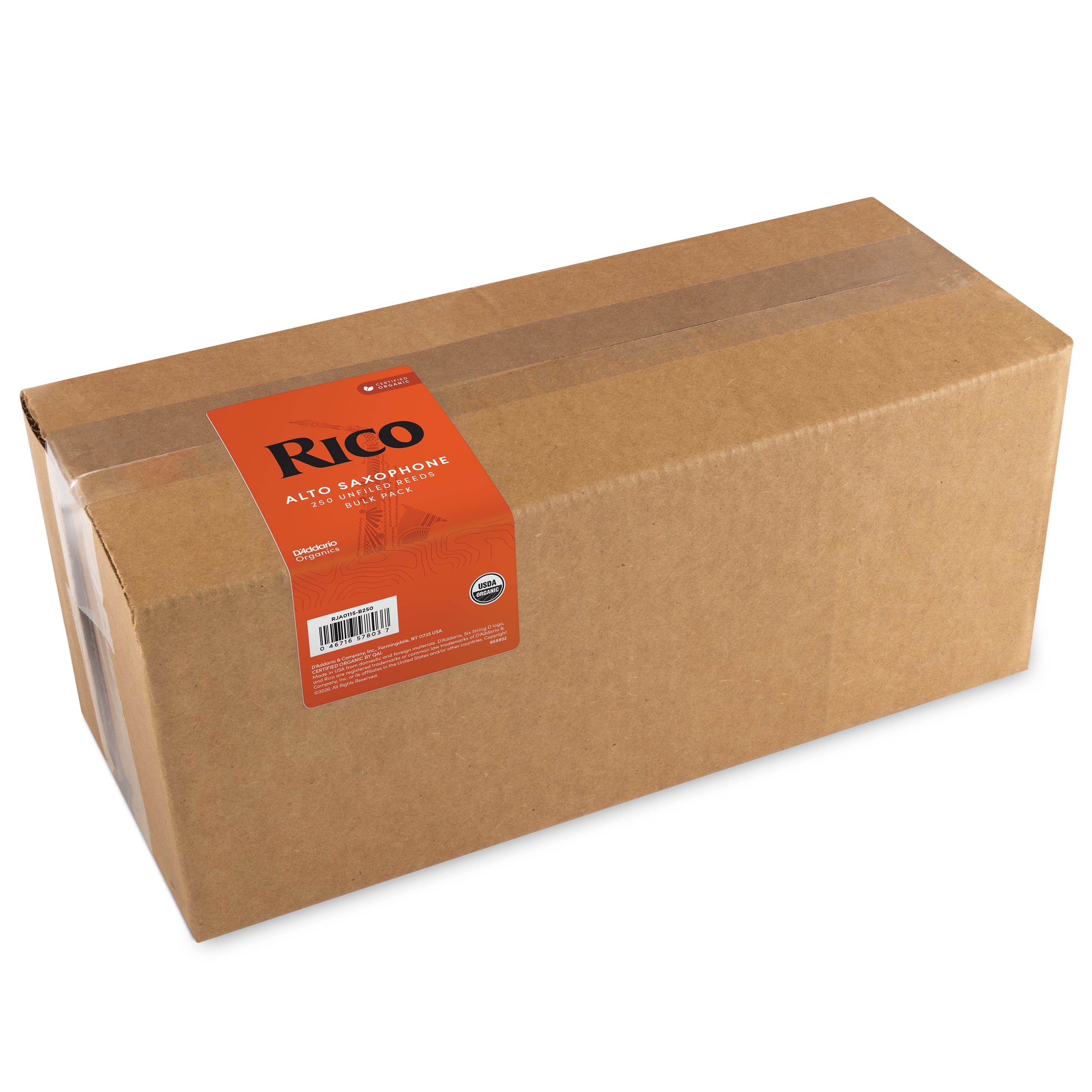 D´addario Rico, Alto Sax #2.0, 250 Bulk RJA0120-B250
