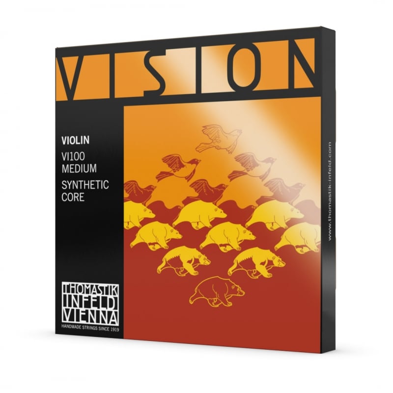 Thomastik Juego de cuerdas de violín Vision Medium ACCOVIVI34J