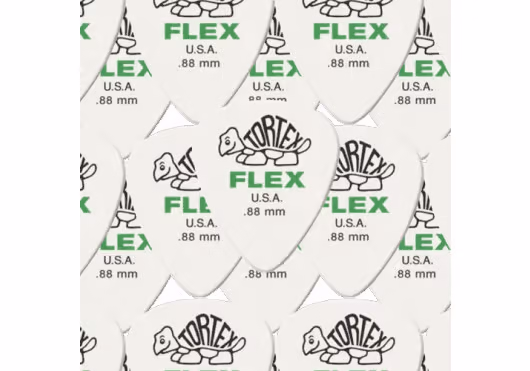 Dunlop Pack 72 Unidades Tortex Flex / Standard - 0,88Mm ADU428R88