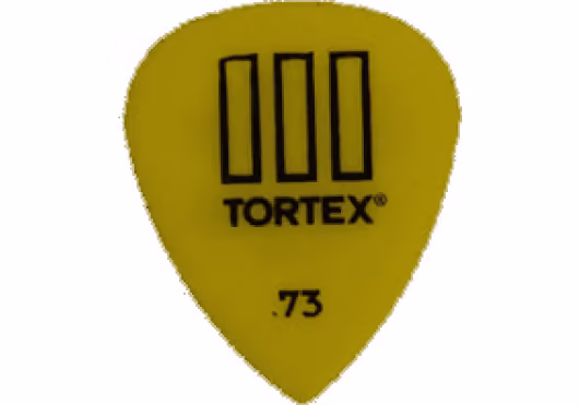 Dunlop bolsa de 72 unidades tortex / tiii - 0,73mm