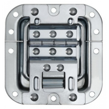 Adam hall hardware 27096 - tope de tapa mediano sin paso perfil con bisagra y función clic-stop