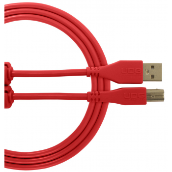 Udg u95001rd ultimate cable usb 2.0 a-b red 1 metro