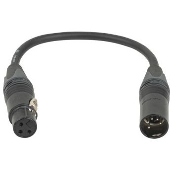 Dap audio adaptador neutrik dmx de 3 pines hembra a 5 pines macho