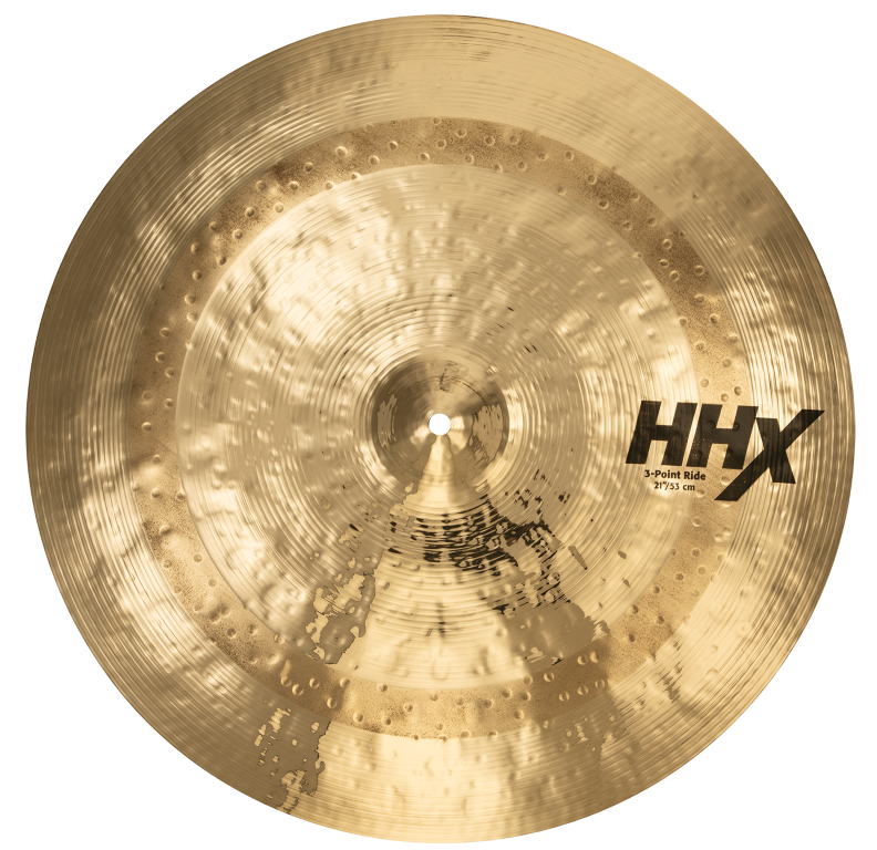 Sabian 12118XBJD 21" HHX 3-Point Ride Brilliant Finish 12118XBJD