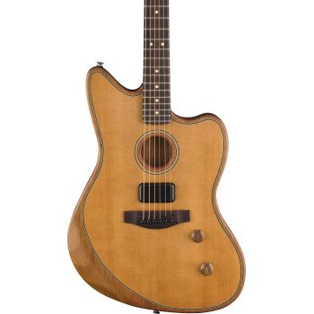 Fender acoustasonic standard jazzmaster aged natural