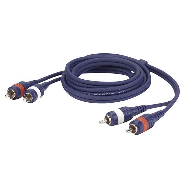 DAP Audio FL24 Cable con 2 RCA Macho / 2 RCA Macho de 0,75 metros FL24 2 RCA / 2 RCA 0,75 metros