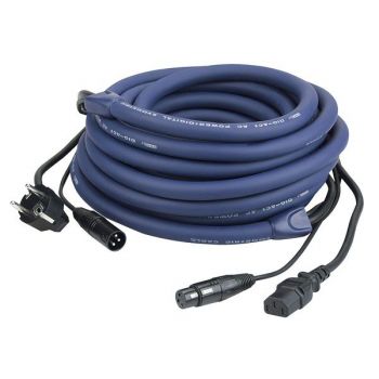 Dap audio fp04 schuko macho / iec hembra / xlr de 10 metros
