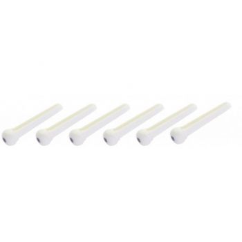 Stagg clavijas para puente blanco crema